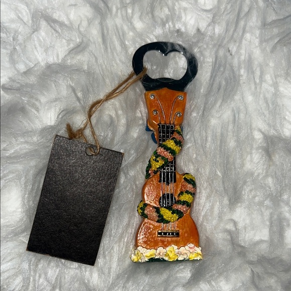 Guitar Shaped Bottle Opener - Picture 1 of 3